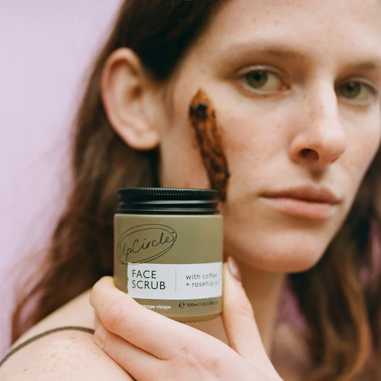 Face Scrub with Coffee + Rosehip Oil - Image 11