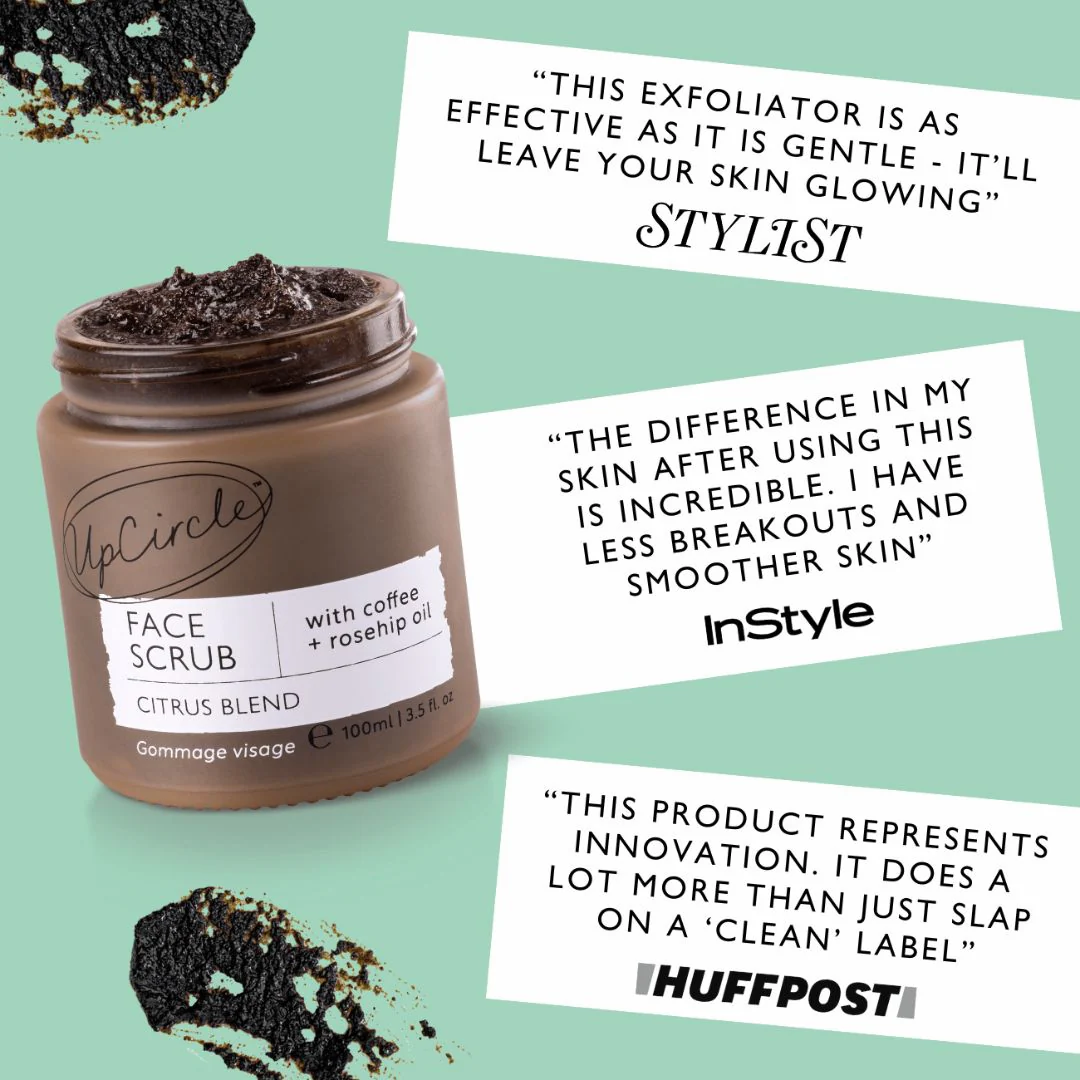 Face Scrub with Coffee + Rosehip Oil - Image 4