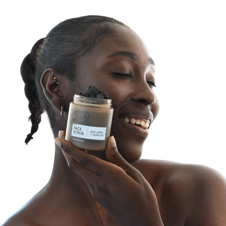 Face Scrub with Coffee + Rosehip Oil - Image 6