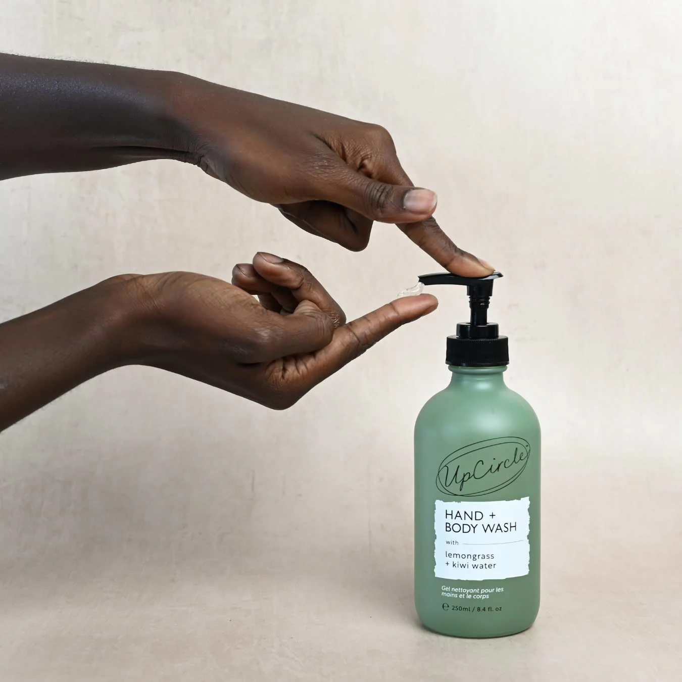 Natural Hand + Body Wash with Lemongrass - Image 6
