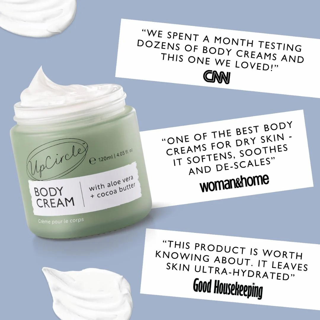 Natural Body Cream with Aloe Vera + Cocoa Butter - Image 3