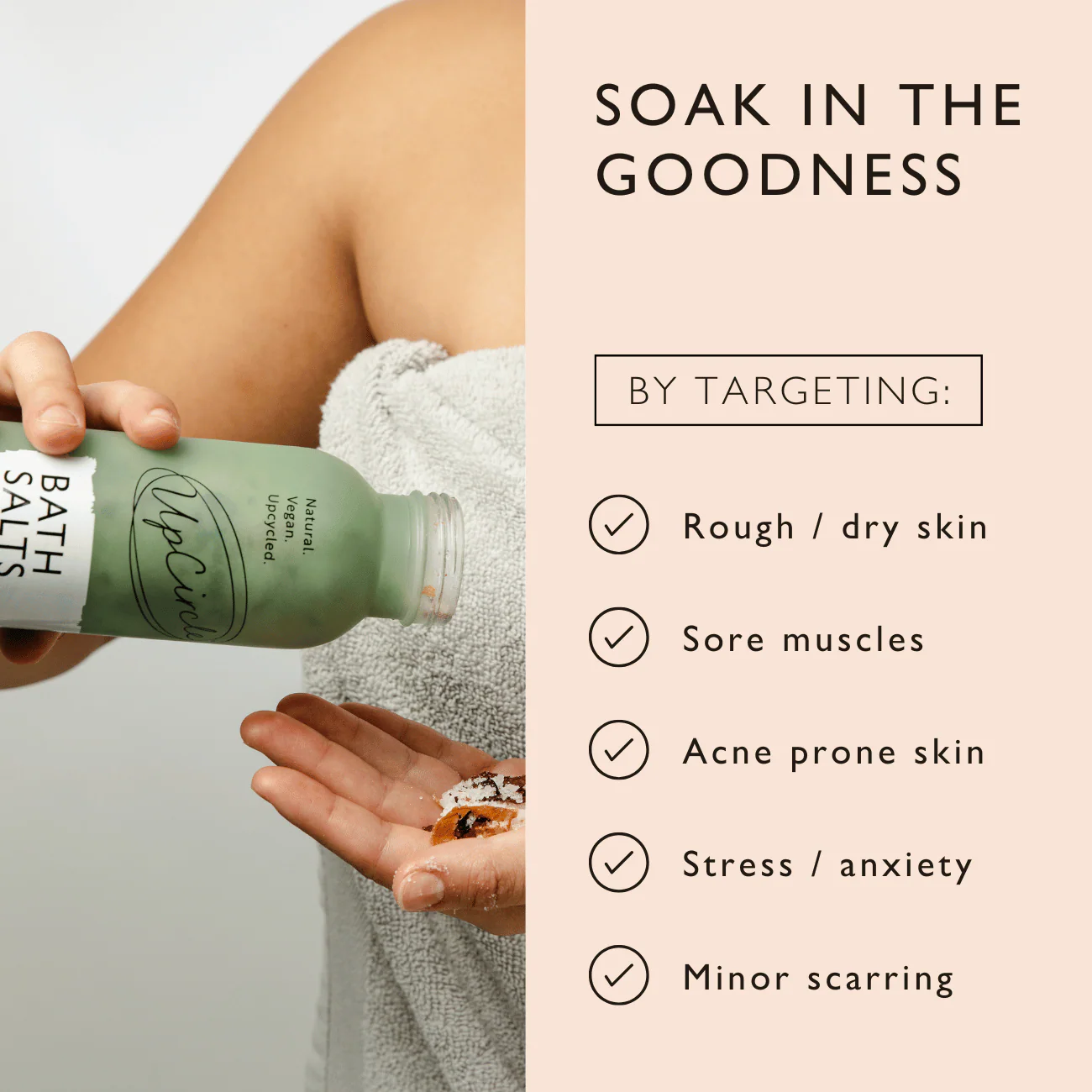 Bath Salts with Epsom, Sea and Himalayan Pink Salt - Image 5