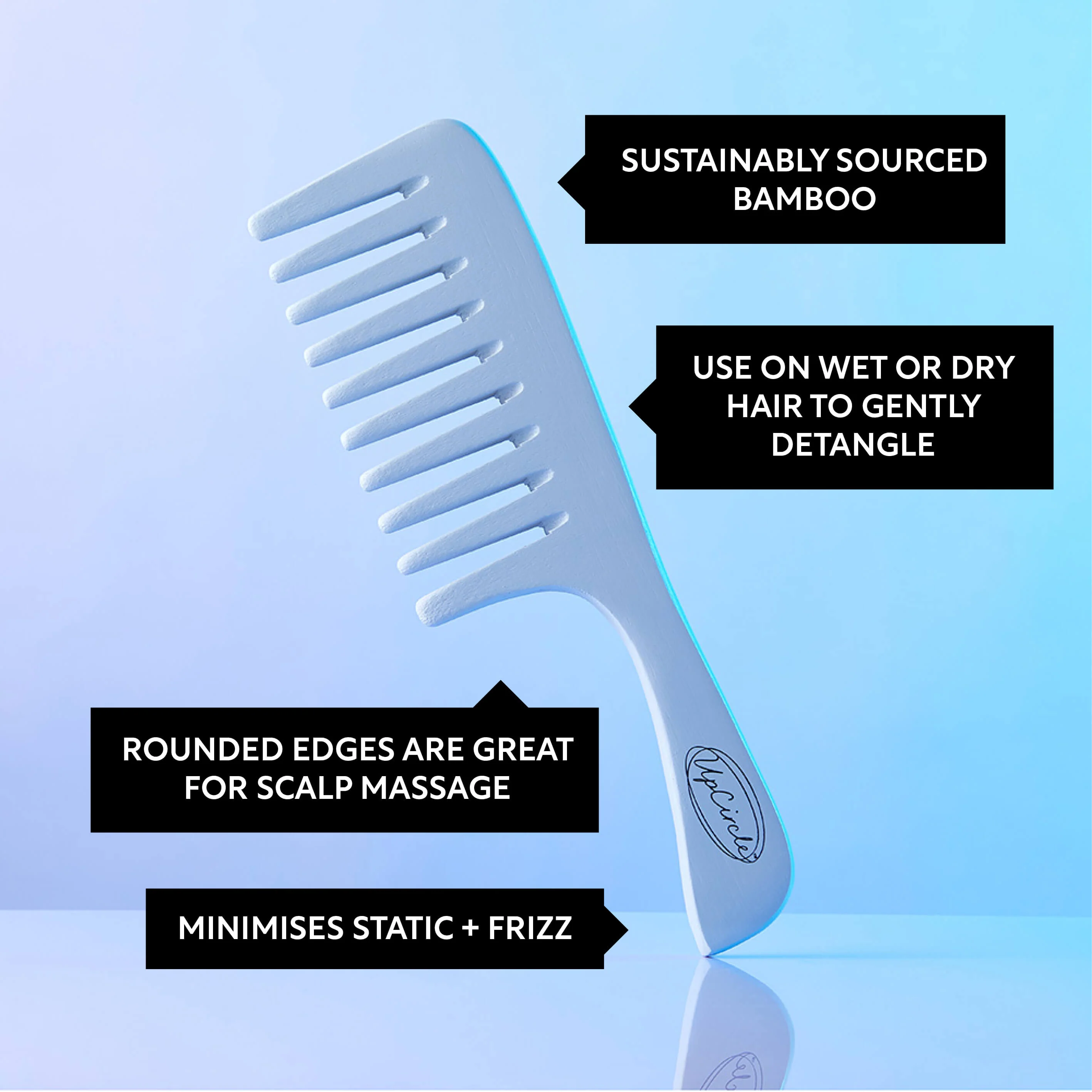 The Haircare Duo + Bamboo Wide Tooth Comb - Image 5