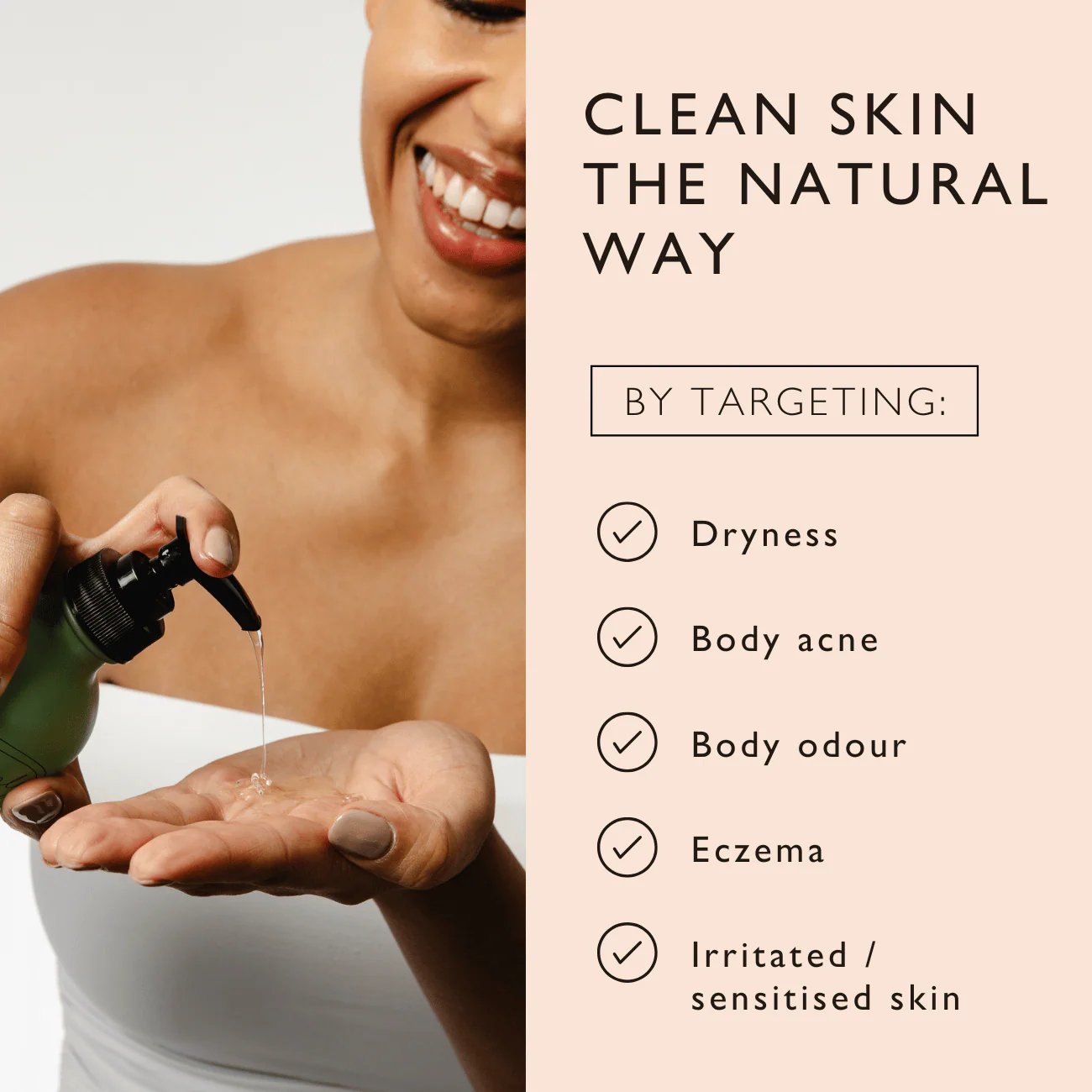 Natural Hand + Body Wash with Lemongrass - Travel Size - Image 4