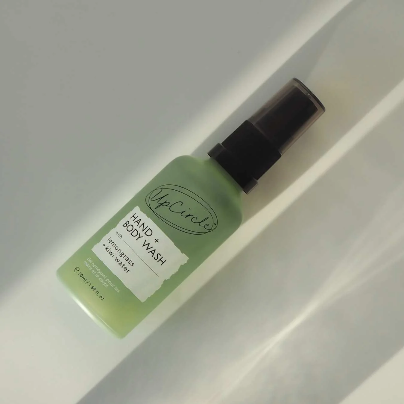 Natural Hand + Body Wash with Lemongrass - Travel Size - Image 7